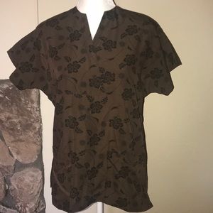 Floral Scrub Topn